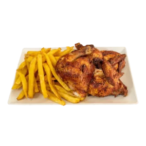 FULL CHICKEN & 2 LG CHIPS
