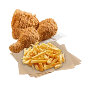 3 PC CHICKEN & CHIPS COLESLAW