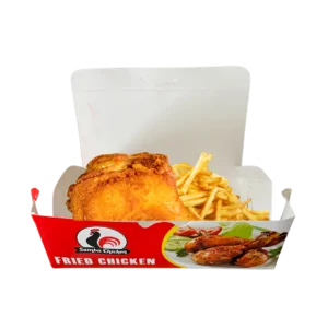 1 PC CHICKEN & CHIPS