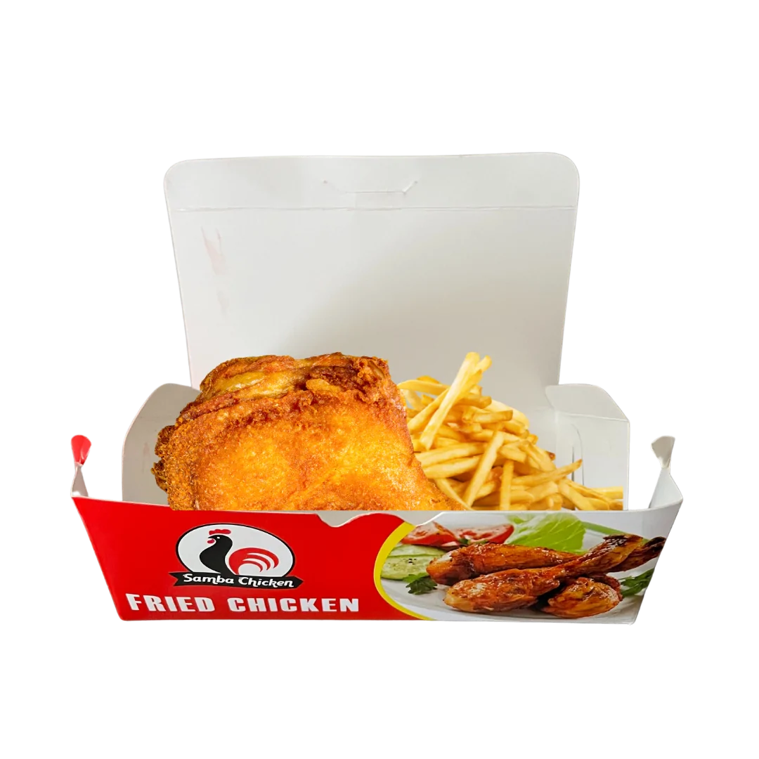 1 PC CHICKEN & CHIPS